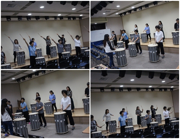 성인교육문화 난타교실 무료공개강좌 진행